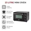 Tower T14043 23 Litre Mini Oven in Black_highlights