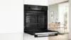 Bosch HQA574BB3B Series 4 60cm Built-in Oven with Added Steam Function_door open