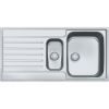 Franke AGX651 Argos 1.5 Bowl Sink Reversible Drainer