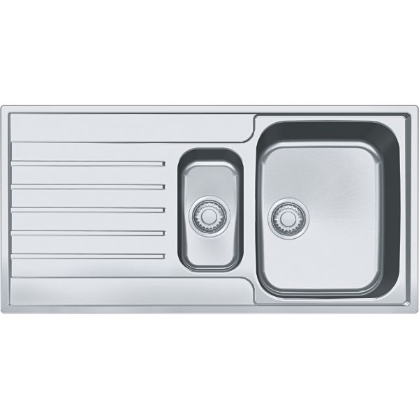 Franke AGX651 Argos 1.5 Bowl Sink Reversible Drainer