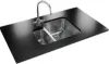 Franke ARX160LSB 1.5 Bowl Undermount Sink in Silk Steel