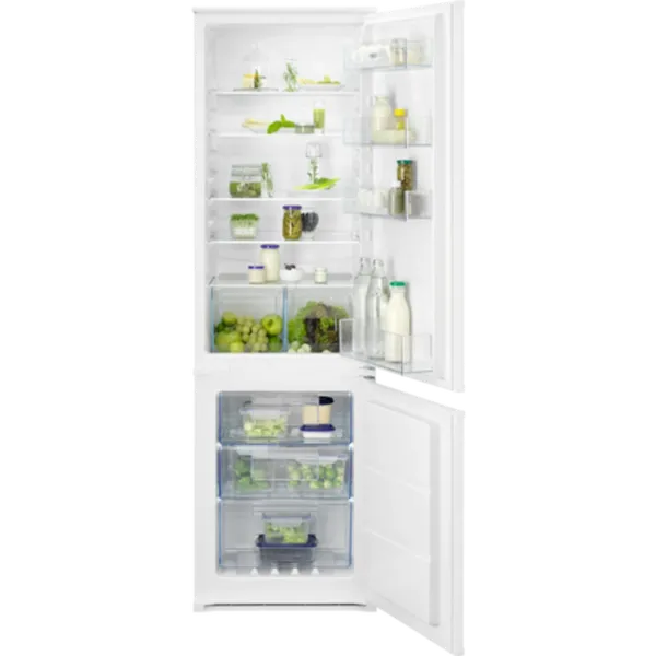 Zanussi ZNNN18ES3 54.6cm 70/30 Integrated Frost Free Fridge Freezer_main