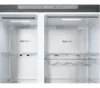 LG GSXE91BSAD Side By Side 91.3cm Non Plumbed - Fridge Freezer - Brushed Steel_shelves