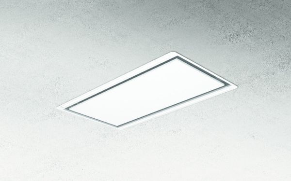 Elica HILIGHT-X-30-WH HiLight 100cm Wide Cooker Hood in White Lacquered Steel_room view