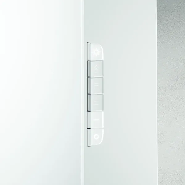 Elica HAIKU-ISL-32-WH Haiku Island 32cm Cooker Hood in White_controls