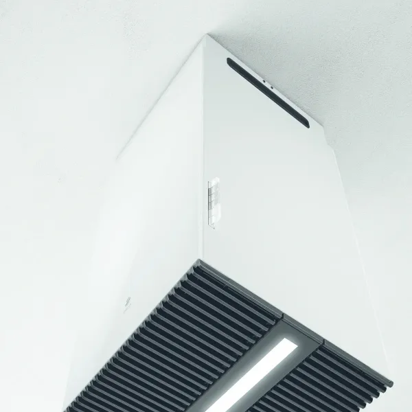 Elica HAIKU-ISL-32-WH Haiku Island 32cm Cooker Hood in White_below