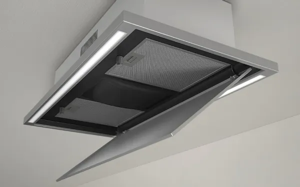 Elica CLOUD-SEVEN-RC Cloud Seven 90cm Cooker Hood in Stainless Steel - Recirculating_filter