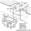 Siemens CS658GRS1B Built In Compact Oven with Steam Function - Display Model_install diagram2