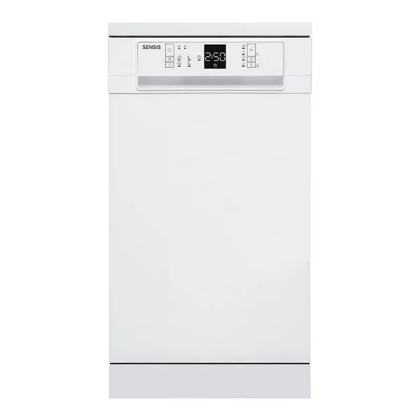 Sensis DWF0110SLEW Slimline Dishwasher - White - 10 Place Settings_main