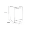 Sensis DWF0110SLEW Slimline Dishwasher - White - 10 Place Settings_dimensions