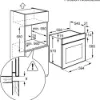 Zanussi ZOHHC0X2 59.4cm Built In Electric Single Oven - Stainless Steel_diagram4