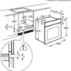 Zanussi ZOHHC0X2 59.4cm Built In Electric Single Oven - Stainless Steel_diagram2