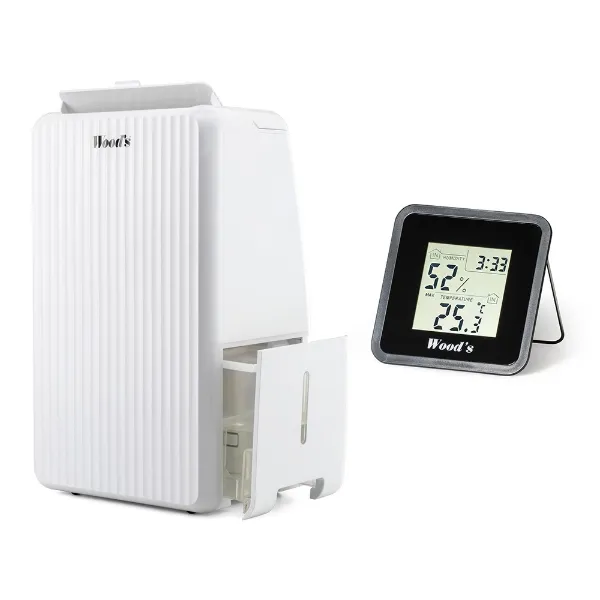 Woods MRD10GKIT Dehumidifier Kit with Free Humidity Meter_main