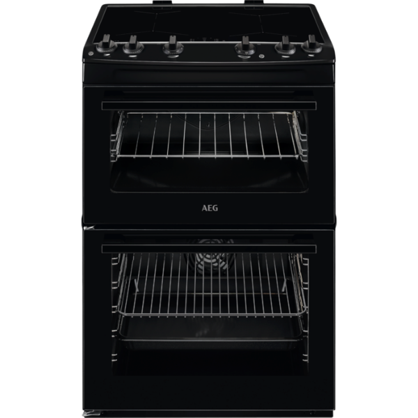 AEG CIX6500ABB 5000 SurroundCook Freestanding Electric Cooker with Induction Hob_main