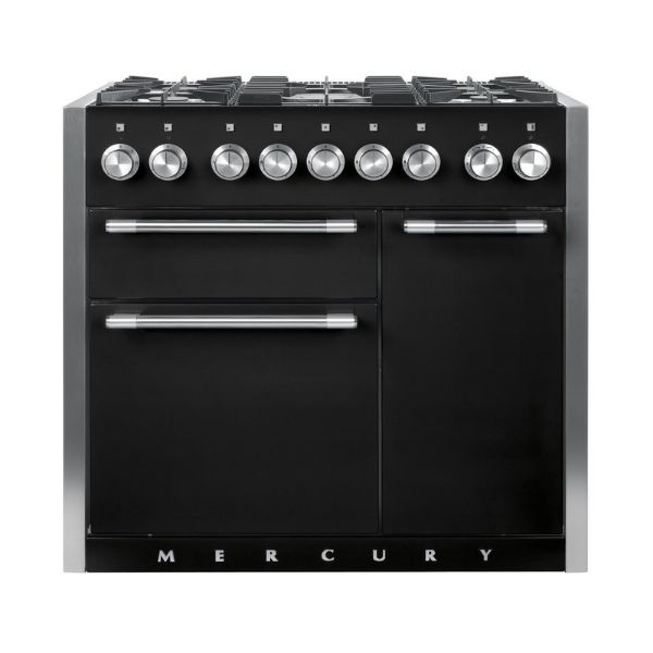 Mercury MCY1000DFLQ 93120 1000 Dual Fuel Range Cooker in Liquorice_main