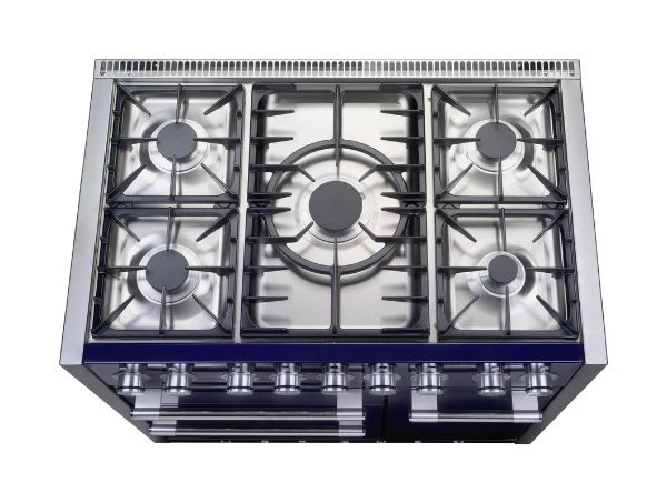 Mercury MCY1000DFOY 93180 1000 Dual Fuel Range Cooker in Oyster with Chrome Trim_hob