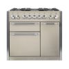 Mercury MCY1000DFOY 93180 1000 Dual Fuel Range Cooker in Oyster with Chrome Trim_main