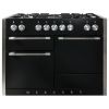 Mercury MCY1200DFAB 92950 1200 Dual Fuel Range Cooker in Ash Black (Satin) with Chrome Trim_main