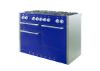 Mercury MCY1200DFBB 93010 1200 Dual Fuel Range Cooker in Blueberry with Chrome Trim_side