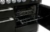 Mercury MCY1200DFAB 92950 1200 Dual Fuel Range Cooker in Ash Black (Satin) with Chrome Trim_oven