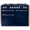 Mercury MCY1200DFIN 115260 1200 Dual Fuel Range Cooker in Indigo with Chrome Trim