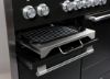 Mercury MCY1200DFAB 92950 1200 Dual Fuel Range Cooker in Ash Black (Satin) with Chrome Trim_grill