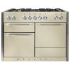 Mercury MCY1200DFOY 93000 1200 Dual Fuel Range Cooker in Oyster with Chrome Trim_main