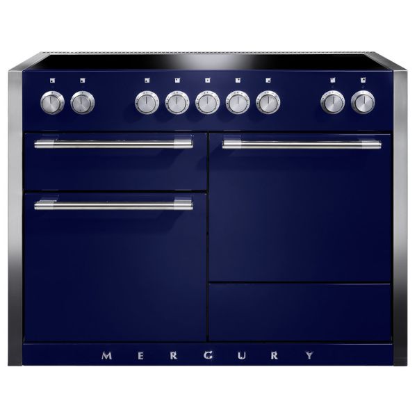 Mercury MCY1200EIBB 96720 1200 Induction Range Cooker in  Blueberry with Chrome Trim_main