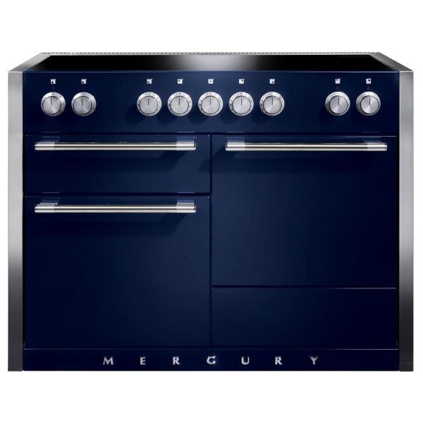 Mercury MCY1200EIIN 115270 1200 Induction Range Cooker in  Indigo with Chrome Trim_main