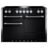 Mercury MCY1200EILQ 96660 1200 Induction Range Cooker in  Liquorice with Chrome Trim_main