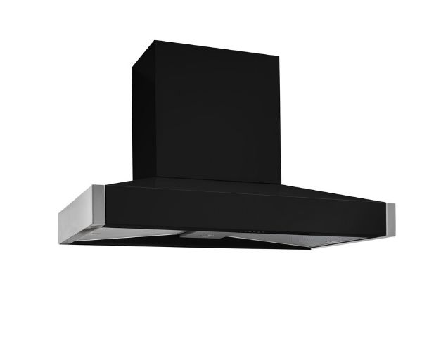 Mercury MHDPC1000AB 93580 1000 Pitch Chimney Hood in  Ash Black (Satin)