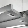 Elica ELITE14-LED-60 60cm Wide Telescopic Hood in Grey and Stainless Steel_close