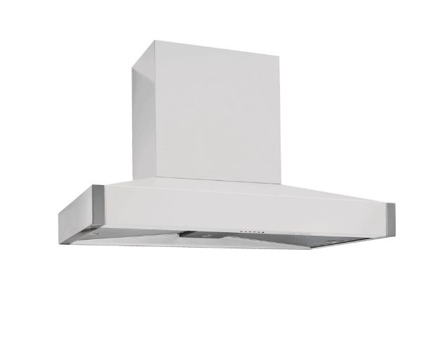 Mercury MHDPC1082SD 98100 1082 Pitch Chimney Hood in  Snowdrop