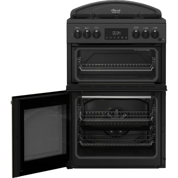 Leisure CLB60FCA 60cm Dual Fuel Cooker With Double Oven in Graphite_interior shelves