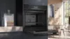 Siemens HB732G1B1B iQ700 Built-in Single Electric Oven in Black_open door