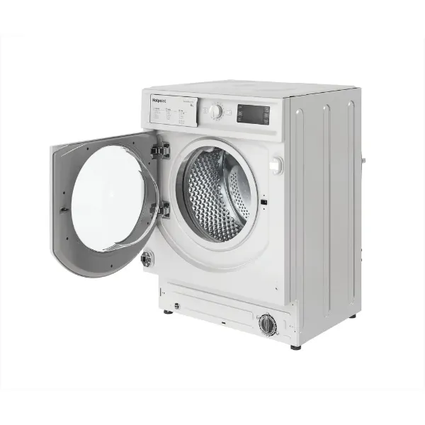 Hotpoint BI WMHG 81485 UK 8kg 1400 Spin Integrated Washing Machine_side