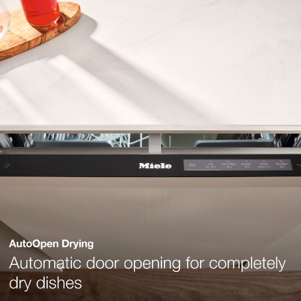 Miele G7210 Sci Full Size Semi Integrated Dishwasher in Stainle_autoopen drying