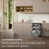 Miele G7210 Sci Full Size Semi Integrated Dishwasher in Stainless Steel/CleanSteel_comfortwash