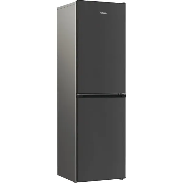 Hotpoint HPKH 1261 XBR4UK No Frost 50/50 Fridge Freezer - Dark Grey_angled view
