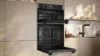 Neff U1ACE2AN3B 59.4cm Built In Electric Double Oven - Stainless Steel_open door