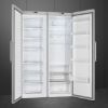 Smeg UKFF18EN2HX 60cm Freestanding No Frost Freezer Stainless Steel Door fridge freezer interior