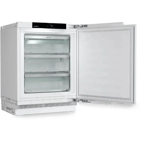 Liebherr SUFNd 365i Prime Integrated Undercounter Freezer with NoFrost_door open empty
