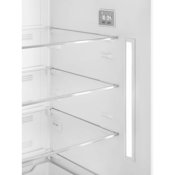 Smeg FAB38RPG6 70cm 50s Style Fridge Freezer Right Hand Hinge In Pastel Green_close