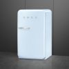 Smeg FAB10RPB5 55cm Fridge with Icebox Right Hand Hinge In Pastel Blue _side