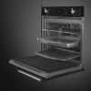 Smeg SOP6900TN 60cm Victoria Pyrolytic Single Oven Black shelves