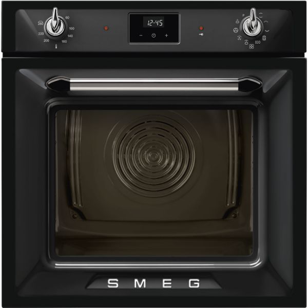 Smeg SOP6900TN 60cm Victoria Pyrolytic Single Oven Black main
