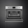 Smeg SO4302M1X 45cm Classic Combi Microwave Stainless Steel interior