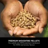 Ninja OO101UKCOVKIT Ninja Woodfire Outdoor Oven with Grill Cover & Woodfire Pellets - Terracotta/Steel_premium woodfire pellets