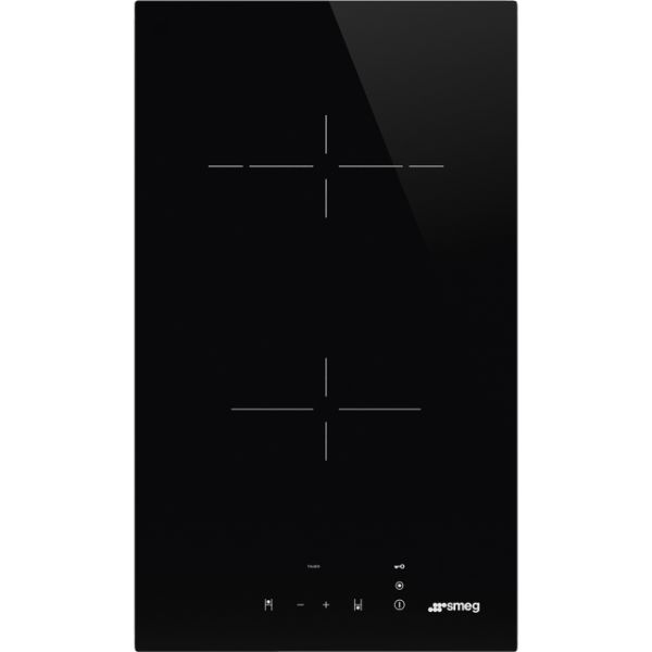 Smeg SE232TD1 30cm Straight Edge Glass Ceramic Hob with Touch Controls main