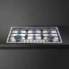Smeg PGF962 90cm Classic Gas Hob Stainless Steel counter on 2